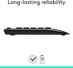 Logitech MK345 Keyboard and Mouse Combo — Black