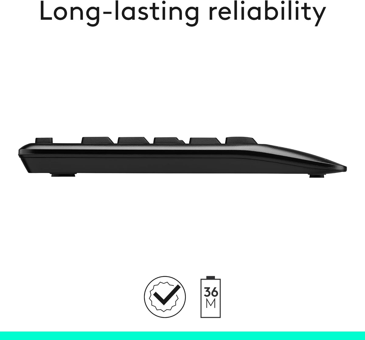Logitech MK345 Keyboard and Mouse Combo — Black