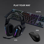 Logitech G733 Wireless Gaming Headset — Black