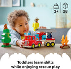 LEGO DUPLO Fire Engine with Hose and Firefighter 10473 — image 2