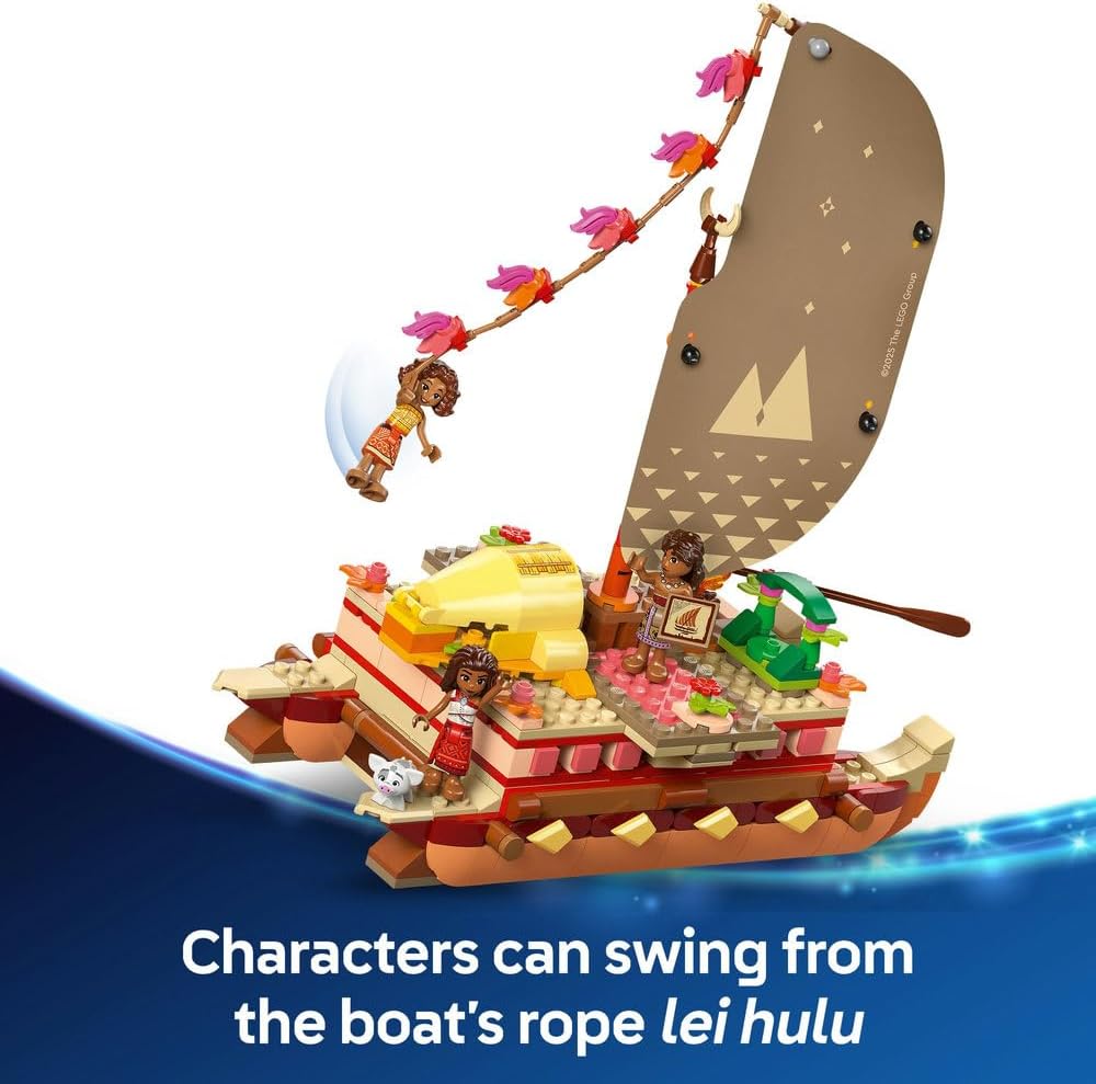 LEGO Disney Moana's Adventure Canoe 43270