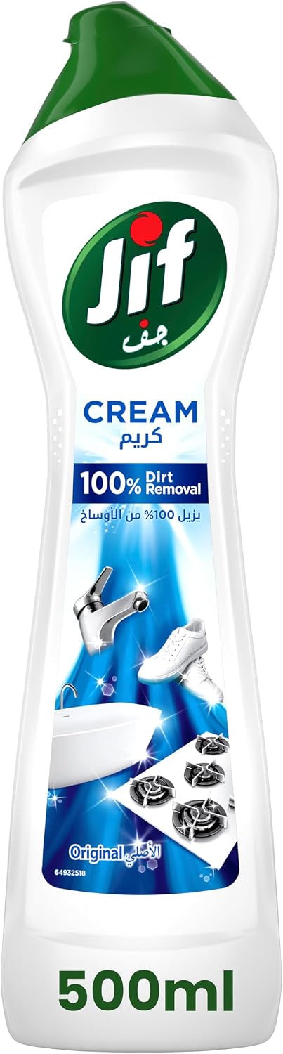 JIF Multipurpose Cream Cleaner, Original, 100% Dirt Removal, 500ml — additional product view 3