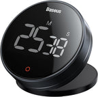 Baseus Heyo Pro Rotation Countdown Timer FMDS000013 — Dark Grey