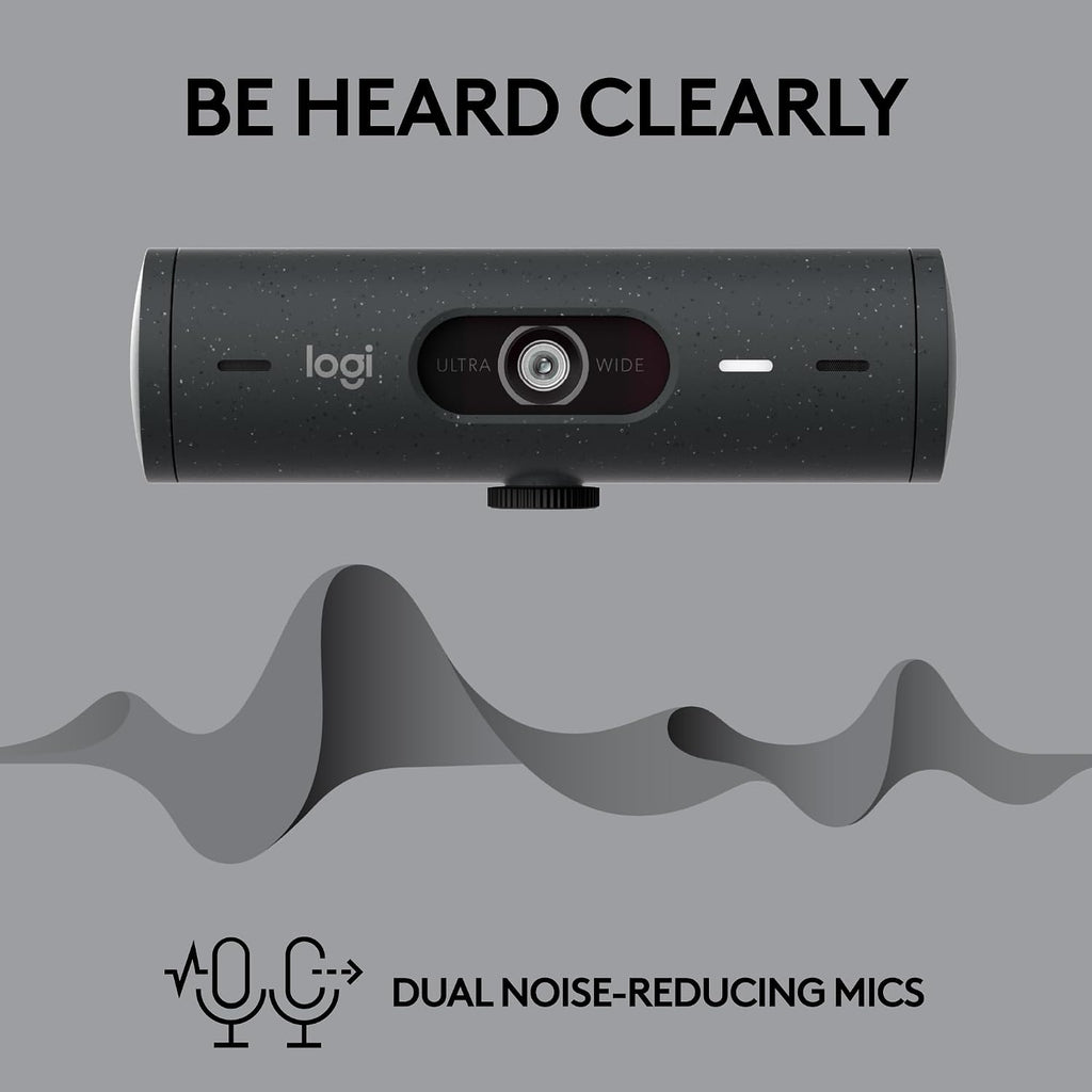 Logitech BRIO 505 Webcam — Graphite