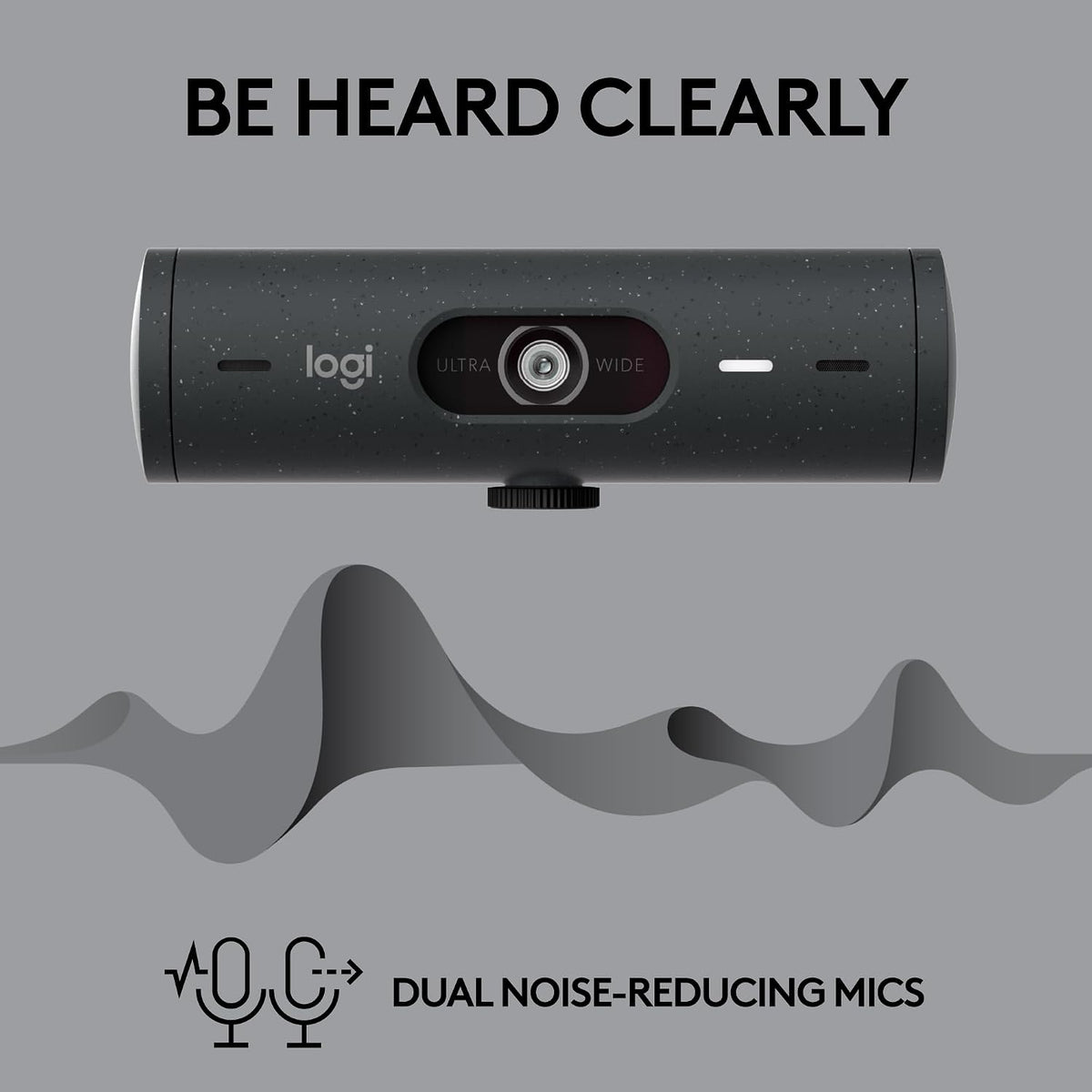 Logitech BRIO 505 Webcam — Graphite