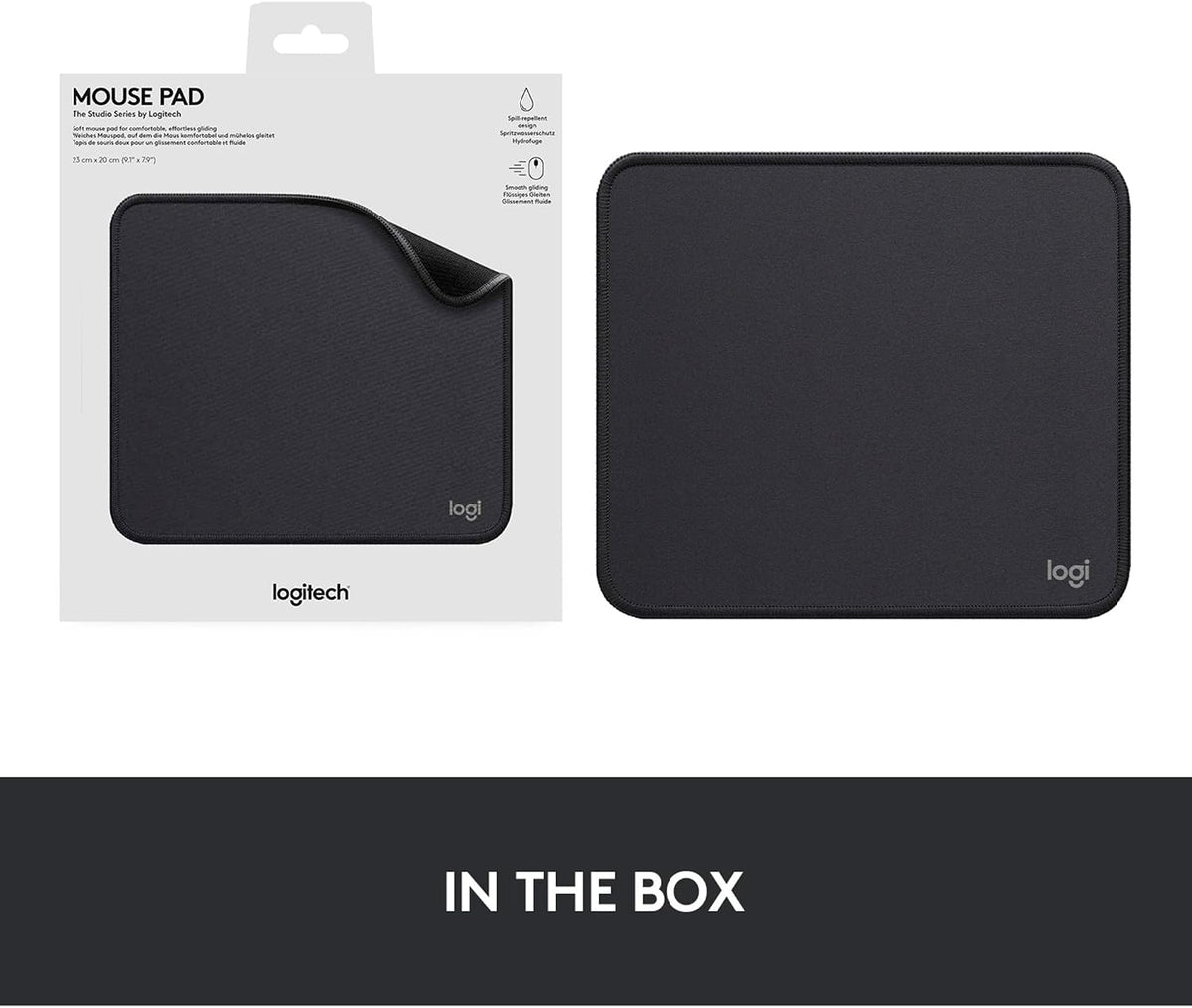Logitech Studio Series Mouse Pad — Graphite