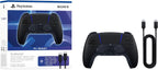 PlayStation DualSense Wireless Controller - Midnight Black + USB Cable for PC