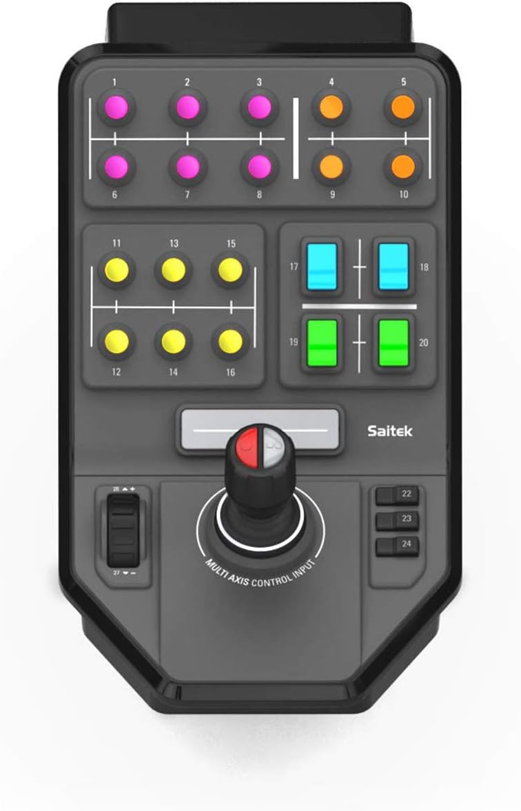 Logitech G Saitek Heavy Equipment Side Panel — Black