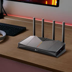 TP-Link Wi-Fi 7 Archer GE230 Gaming Router Dual-Band BE3600Mbps, 2 Ports 2.5Gbps, 3 Gigabit Ports, 320MHz Channels, 4K-QAM, Beamforming, HomeShield, Quad-Core CPU, Does Not Support xDSL