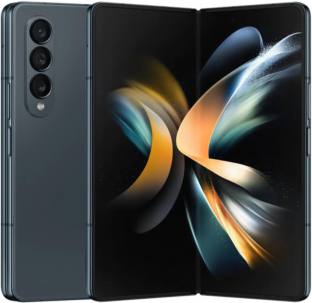 Samsung Galaxy Z Fold4 5G (Dual Sim And Esim) 7.6 inches, 512GB Rom/12GB Ram/SM-F936B - Gray Green - International Version