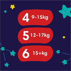 Pampers Night Nappies Pants Size 5 (12 kg-17 kg) Baby-Dry, Monthly Box, Nappy Panties Provide Additional Protection for the All Night, 160 Nappies