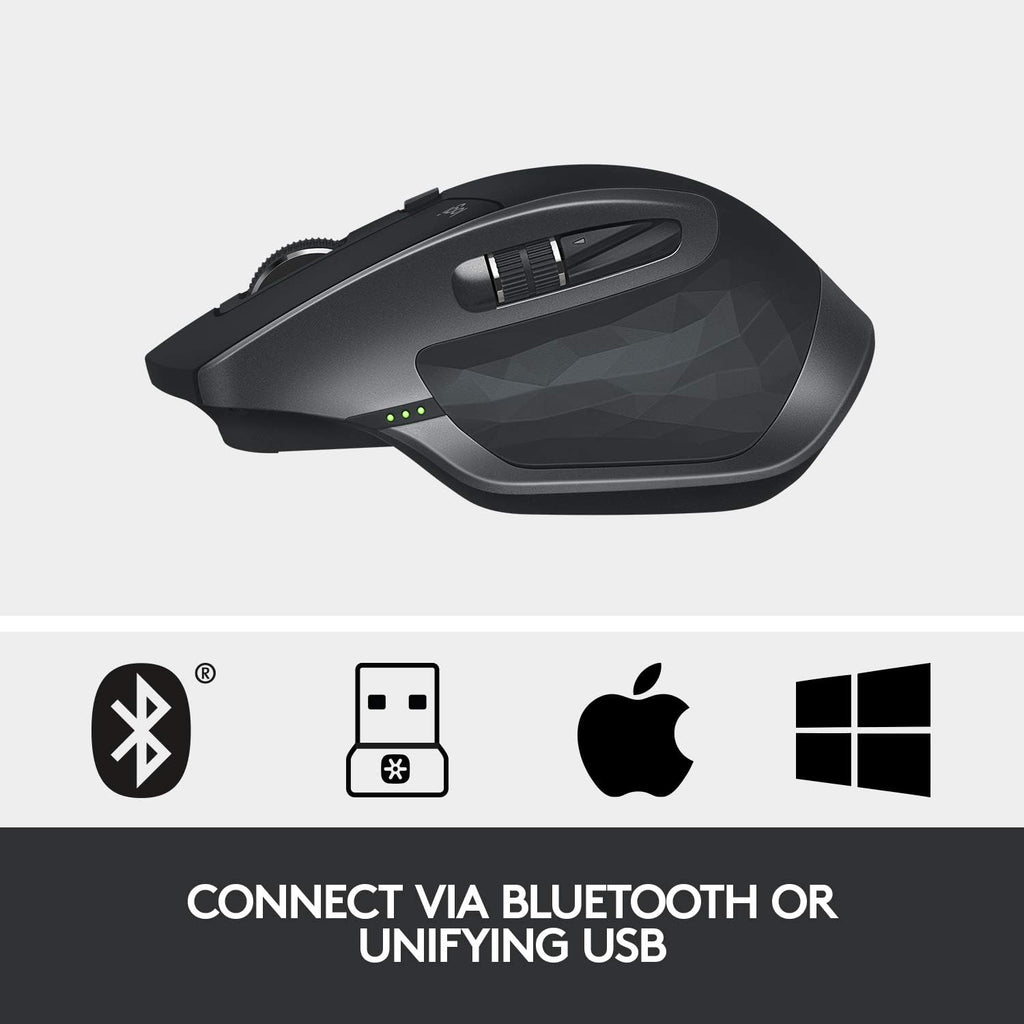 Logitech MX Master 2S Wireless Mouse — Graphite
