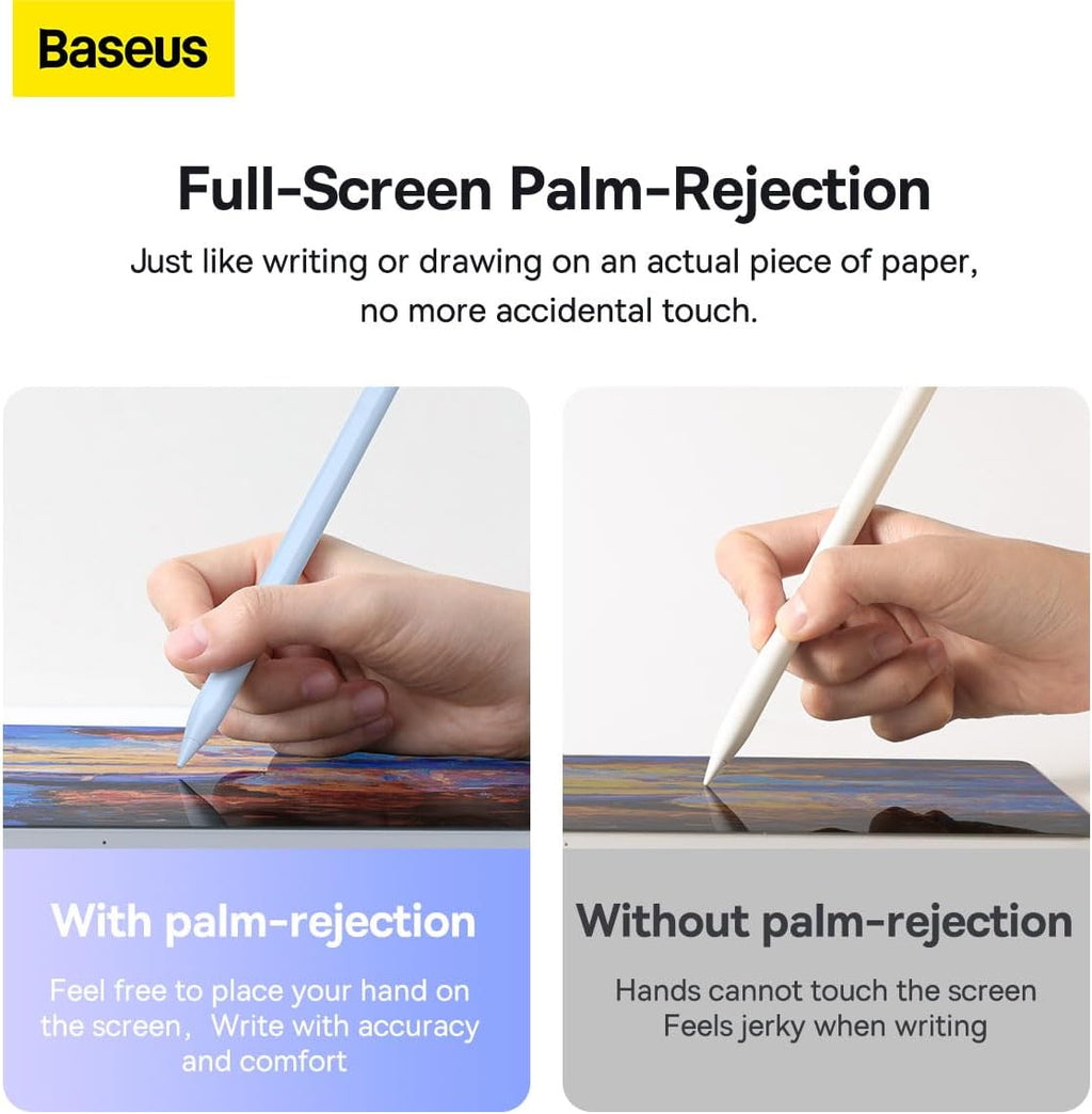 Baseus Smooth Writing Wireless-Charging Stylus for iPad — Blue