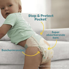 Pampers Nappies Size 6 (13-18 kg) Baby-Dry, Extra Large, Monthly Box, Up to 12 Hours All-Round Leak Protection, Pack of 148