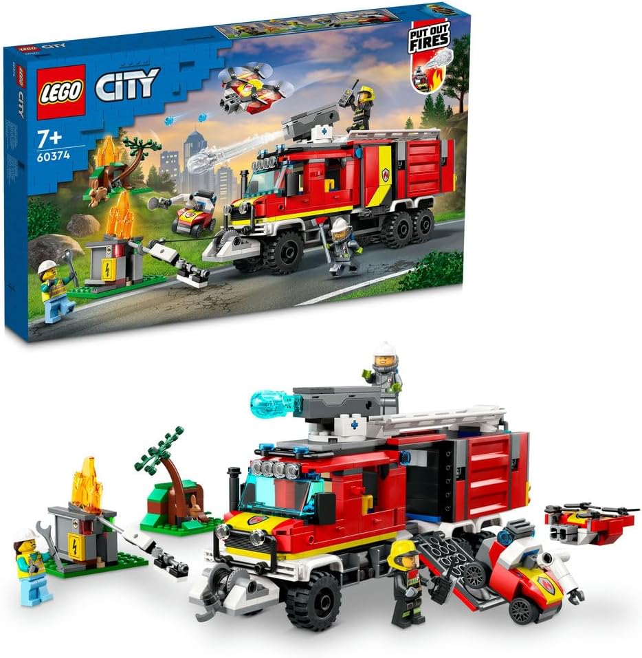LEGO City Fire Command Unit 60374