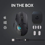 Logitech G502 Wireless Gaming Mouse — Black