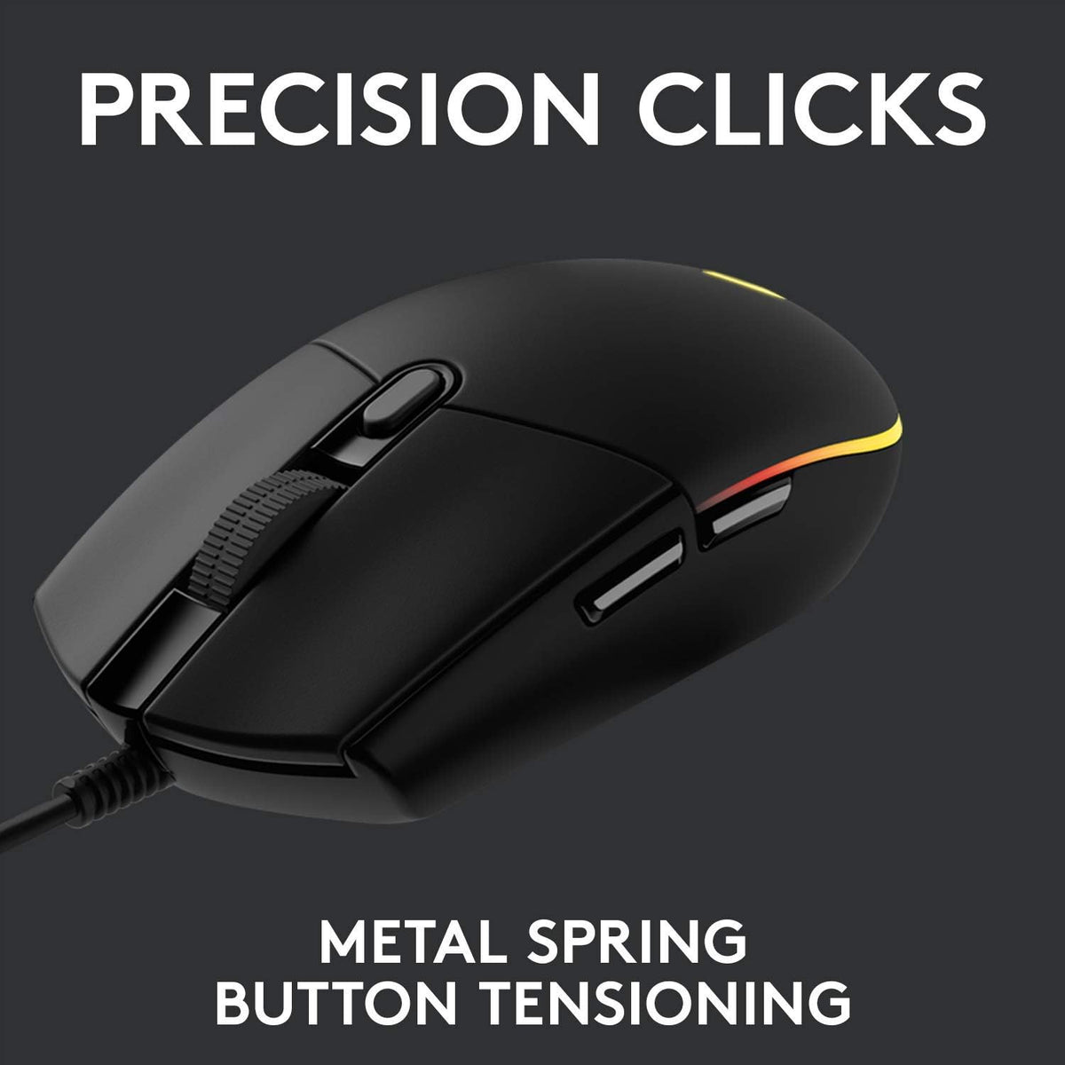 Logitech G102 Gaming Mouse — Black