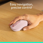 Logitech M196 Wireless Mouse — Rose