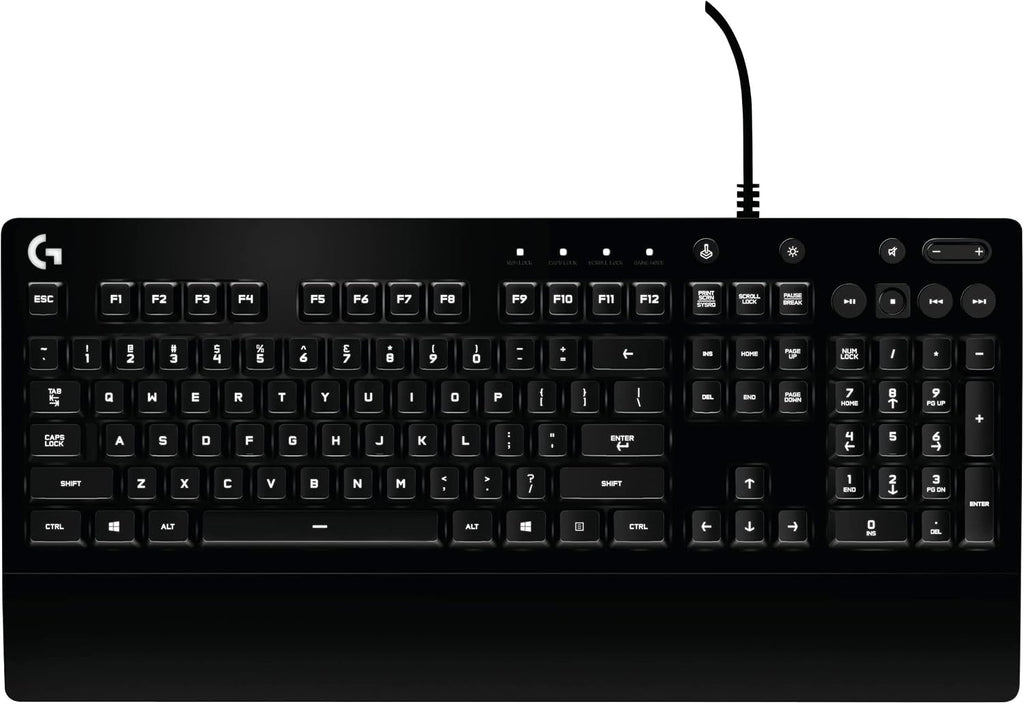 Logitech G213 Gaming Keyboard — Black