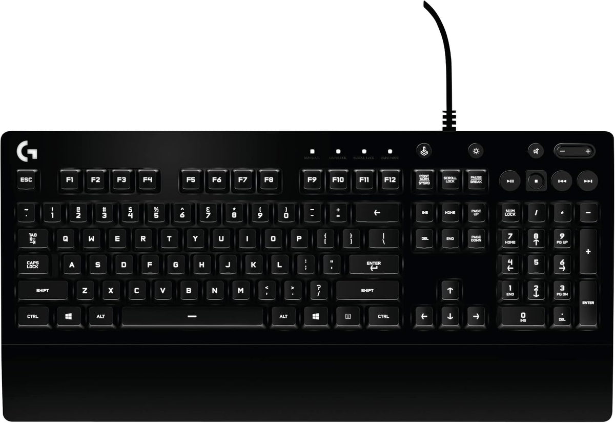 Logitech G213 Gaming Keyboard — Black