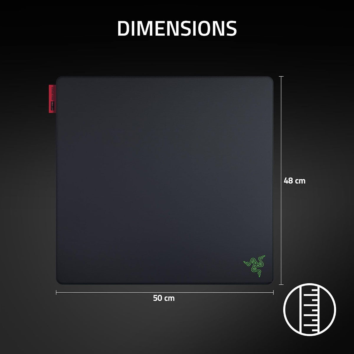 Razer Gigantus V2 Pro Soft Esports Gaming Mouse pad — Black — product image 9