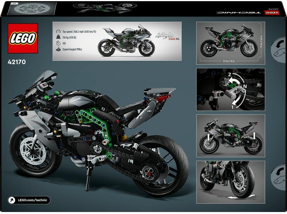 LEGO Technic Kawasaki Ninja H2R Motorcycle 42170 — image 10