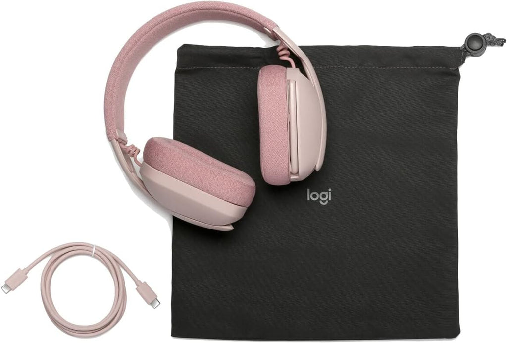 Logitech Zone Vibe 100 Headset — Rose