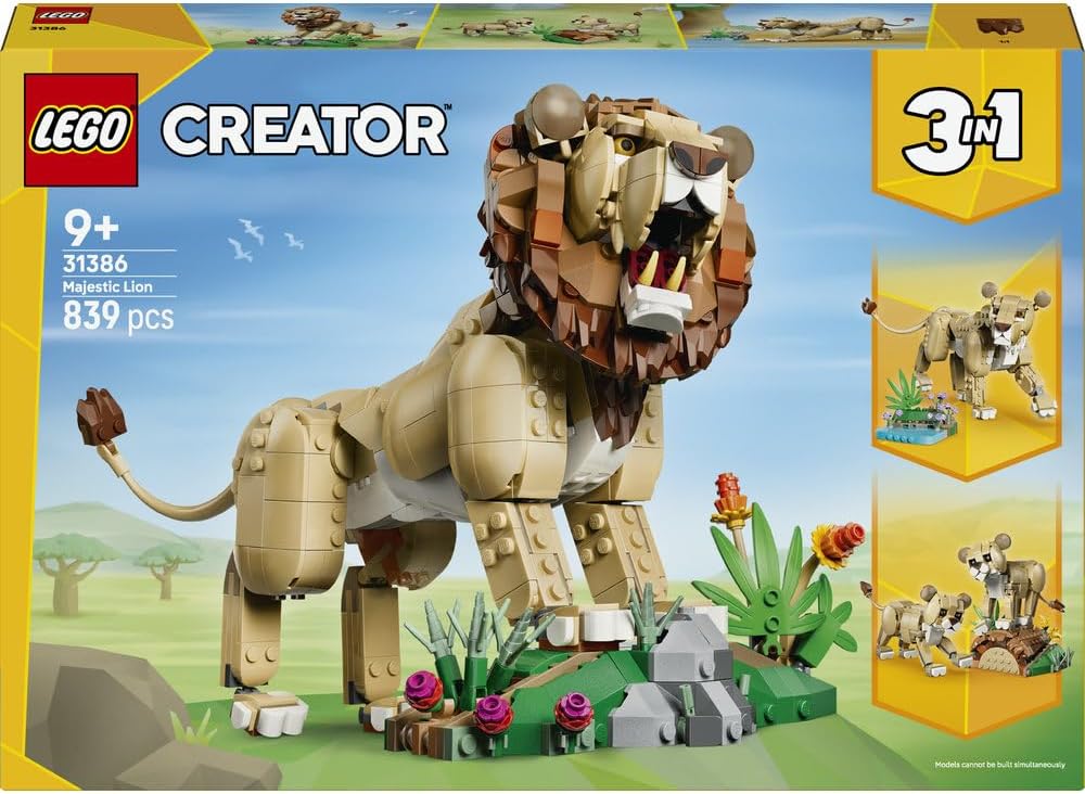 LEGO Creator 3in1 Wild Animals: Majestic Lion 31386 — image 10
