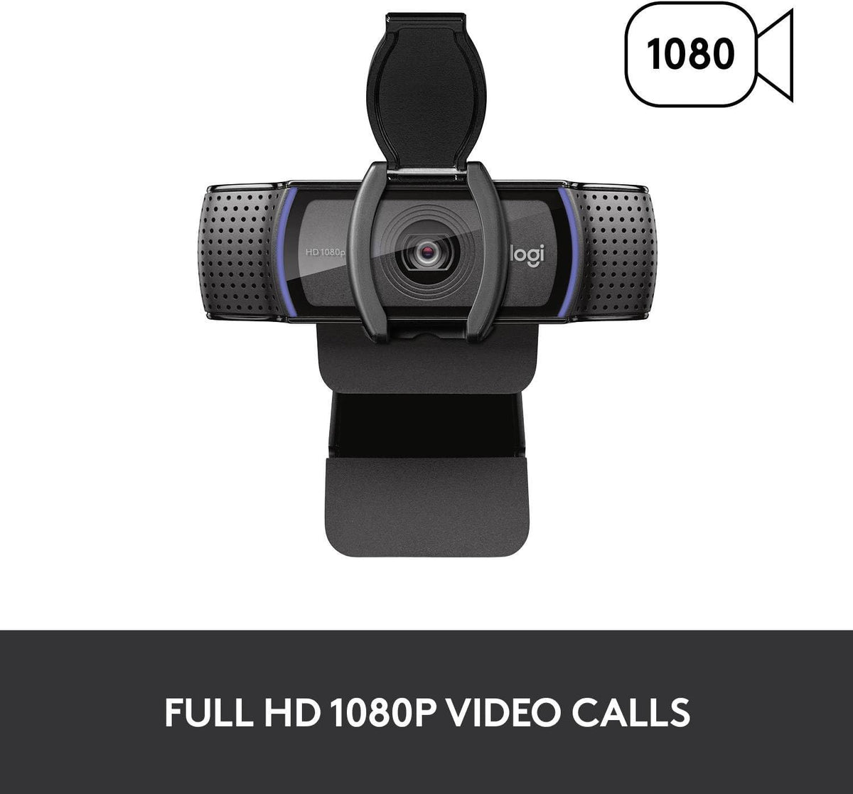 Logitech C920S Webcam — Black