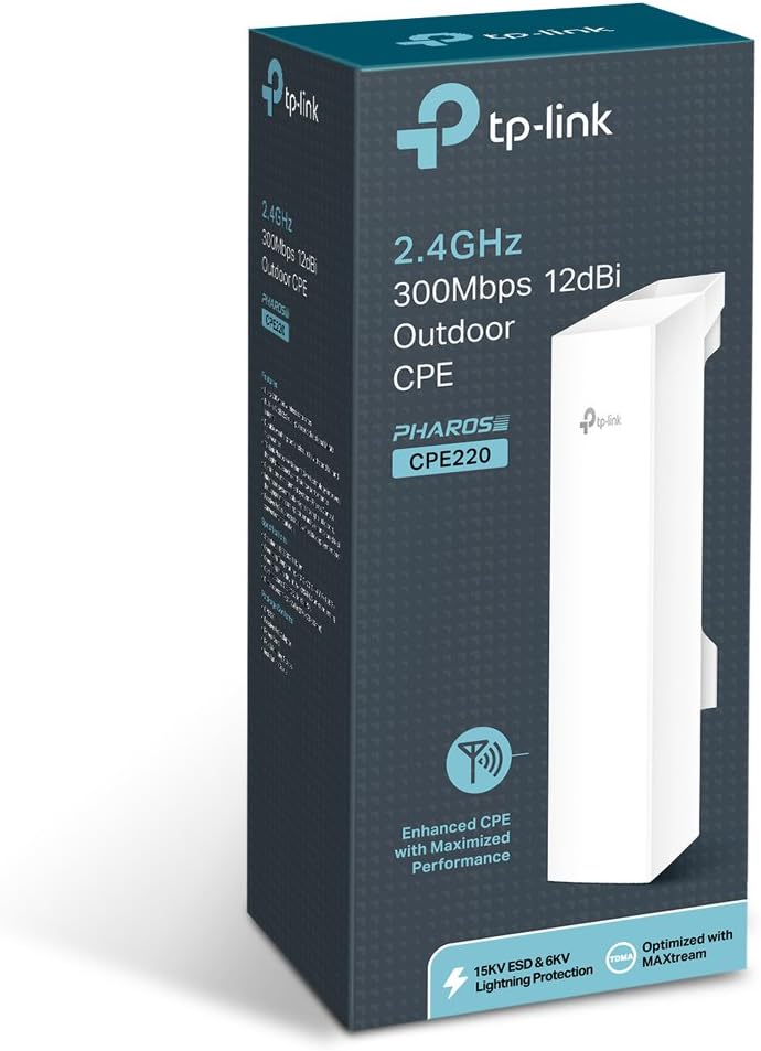 TP-Link 2.4GHz 300Mbps 12dBi Outdoor CPE