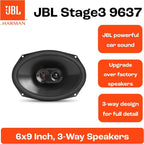 JBL Stage3 9637 6 x 9-Inch Car Speaker Set — Black