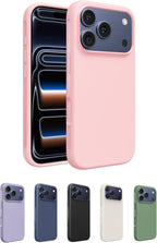 Belkin SheerForce Protect MagSafe Compatible iPhone 17 Pro Max Case with Slim Design & Anti-Scratch Treated Coating - Magnetic, Transparent, & Shockproof Protective iPhone Case - Pink