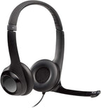 Logitech C270 Webcam and H390 Headset Bundle — Black/Grey
