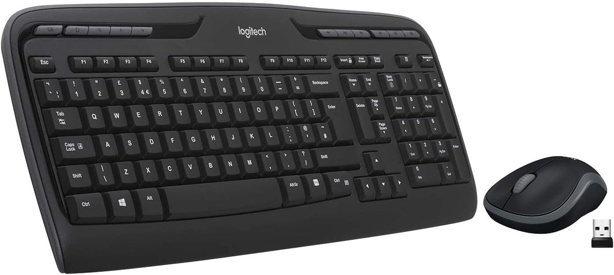 Logitech MK330 Keyboard and Mouse Combo — Black