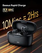 Baseus Bowie MA10 Wireless Earbuds — Black