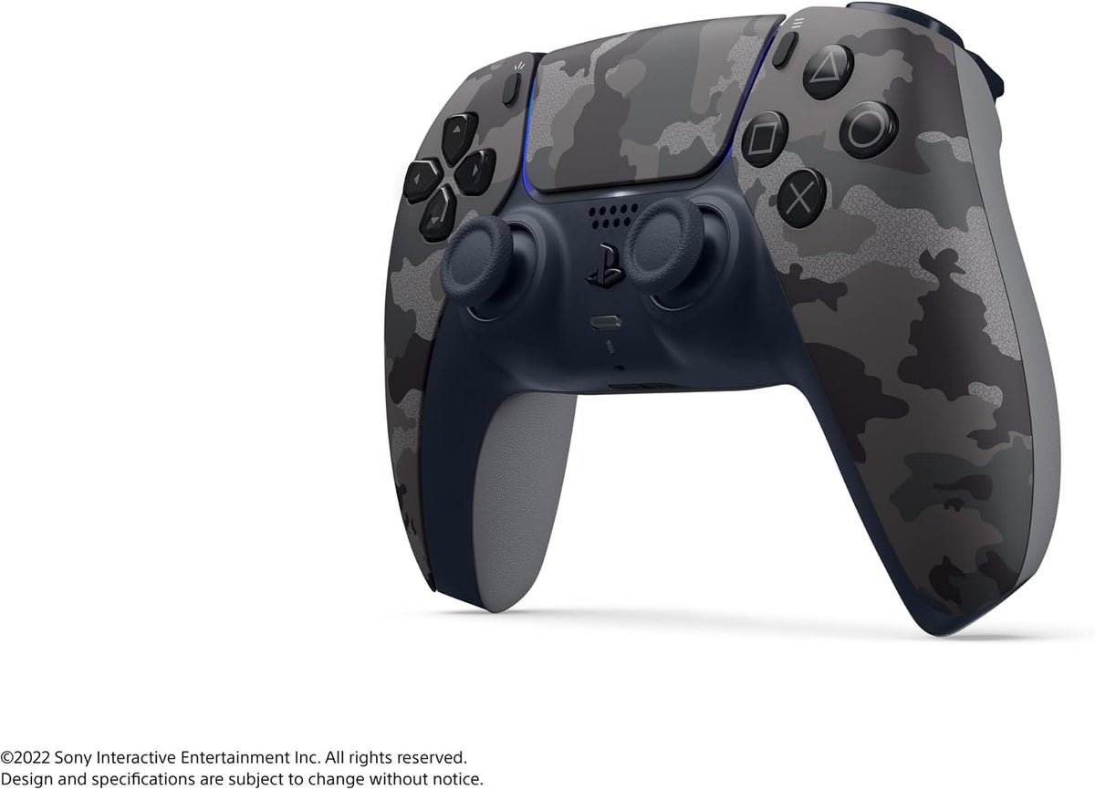 PlayStation 5 DualSense Wireless Controller - Grey Camo