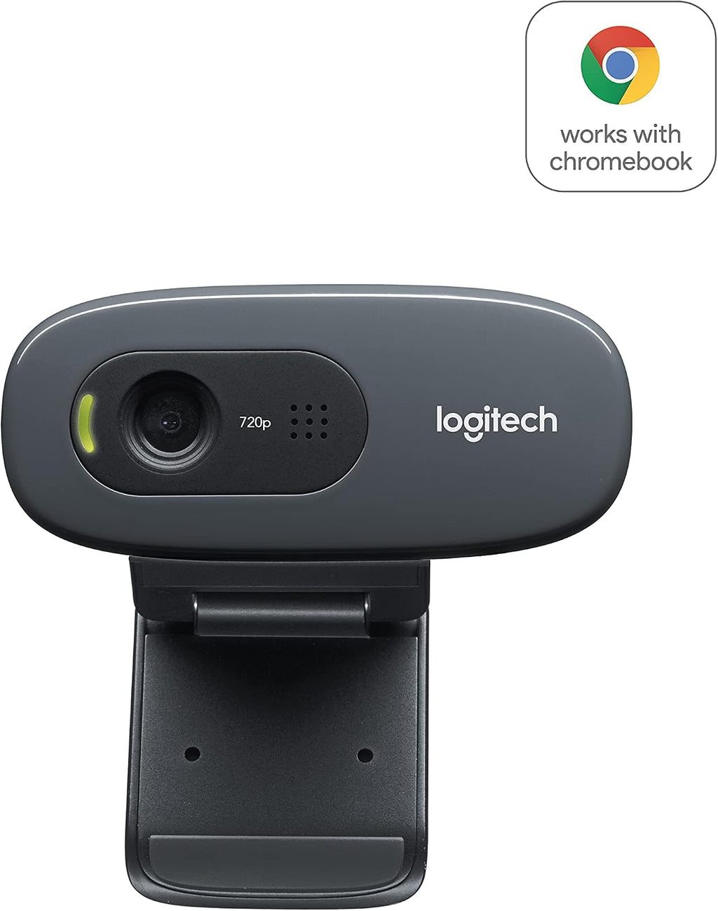 Logitech C270 Webcam and H390 Headset Bundle — Black/Grey