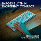 Logitech G915 X TKL Wireless Gaming Keyboard — White