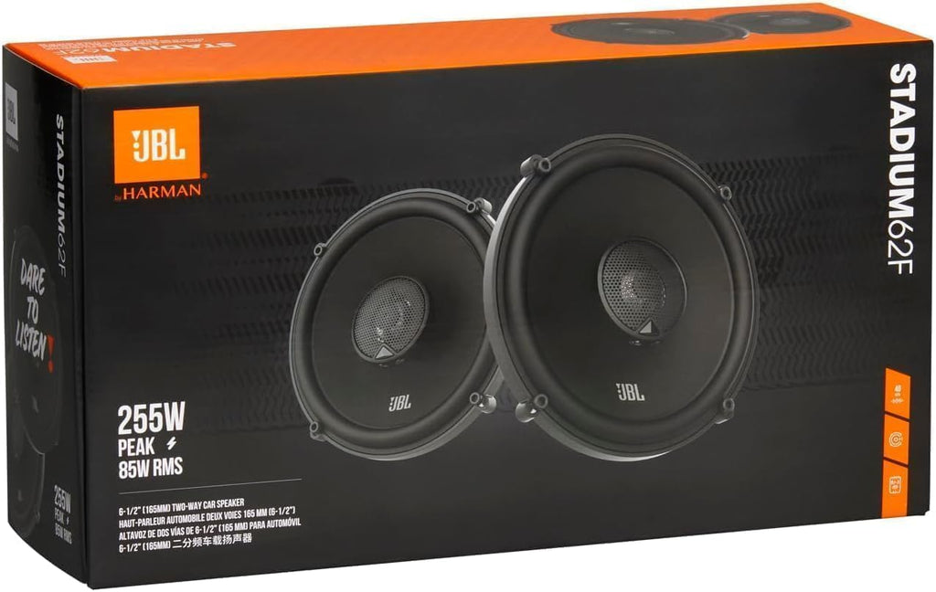 JBL Stadium 62F 6.5-Inch Car Speaker Set — Black