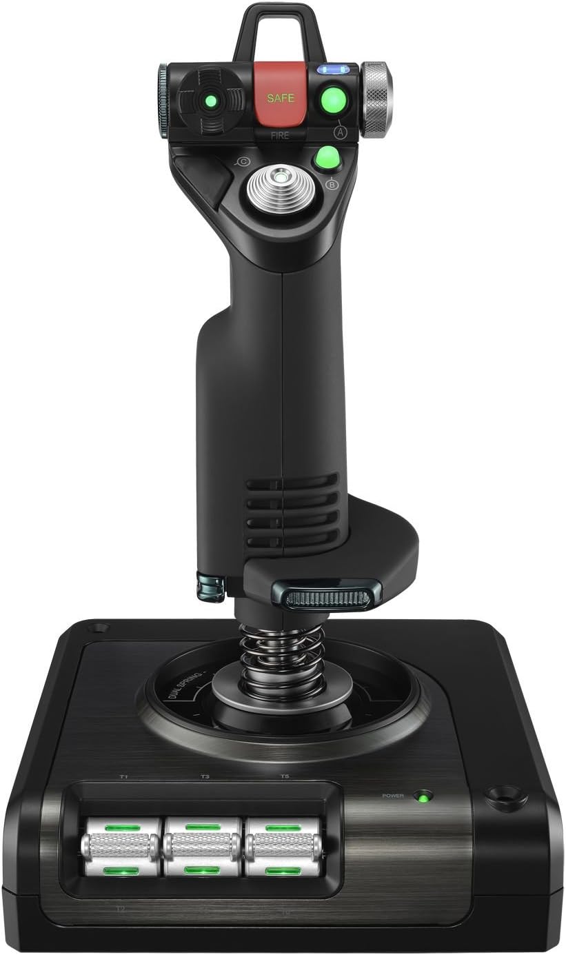 Logitech X52 Pro Flight Controller — Black/Silver