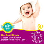 Pampers Active Baby Diapers, Small (46 Count)
