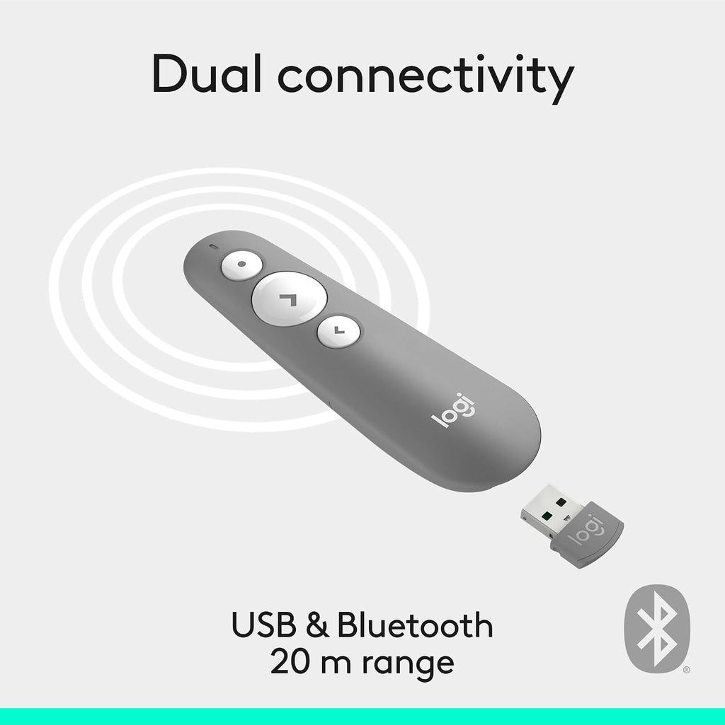 Logitech R500S Presentation Remote — Slate