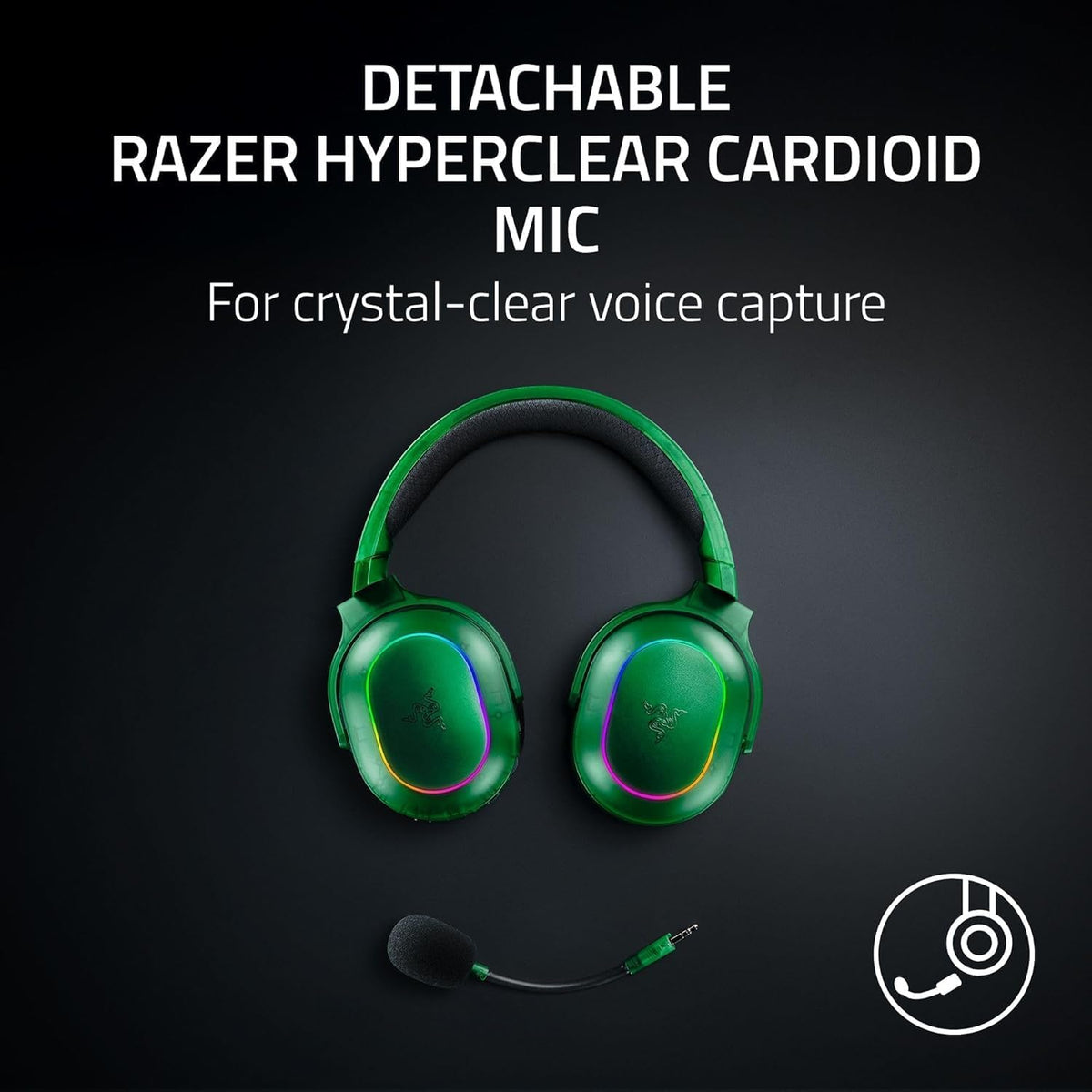 Razer Barracuda X Chroma Wireless Gaming Headset — Phantom Green — product image 6