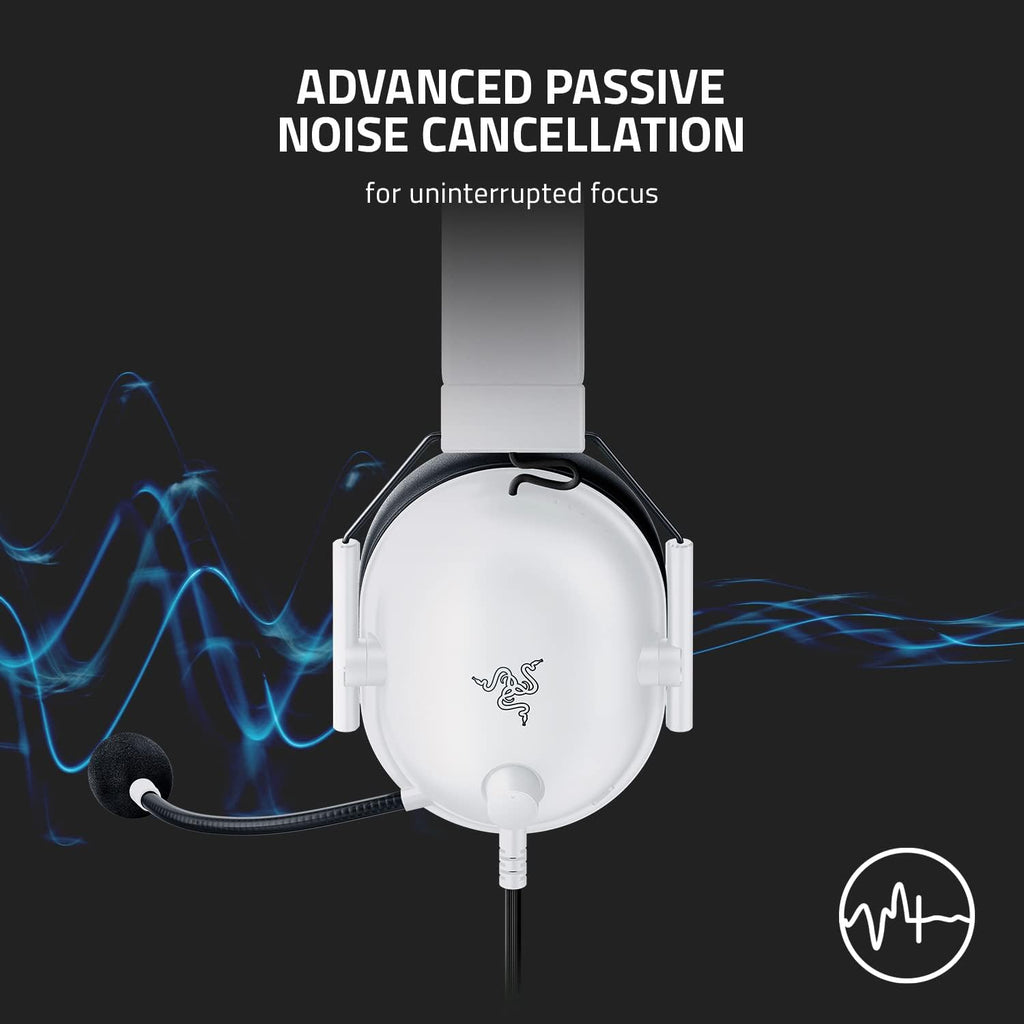 Razer BlackShark V2 X Gaming Headset — White — product image 5