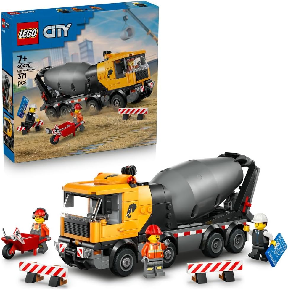 LEGO City Cement Mixer 60478