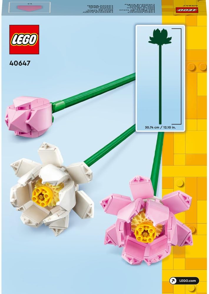 LEGO Botanicals Lotus Flowers 40647 — image 8