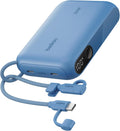 Belkin BoostCharge 10000mAh Power Bank with Digital Battery Display - Blue