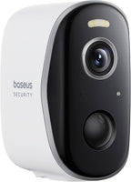Baseus N1 Add-On Wireless Outdoor Security Camera 2K — Requires Base Station — White