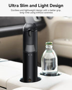 Baseus Cordless Rechargeable A3 Lite, Vacuum Cleaner, Black, 100 W, 130 milliliters, 65 Decibeles — Black