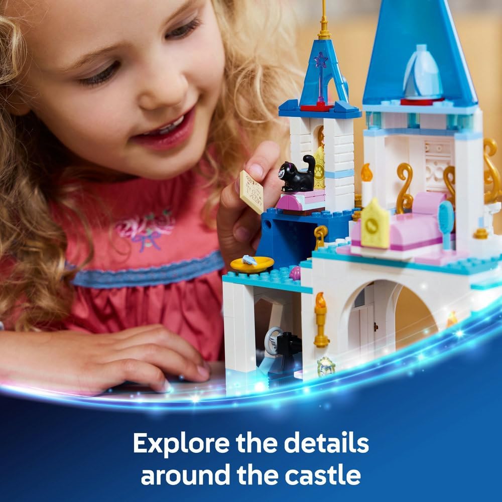 LEGO Disney Princess Cinderella's Castle & Horse Carriage 43275